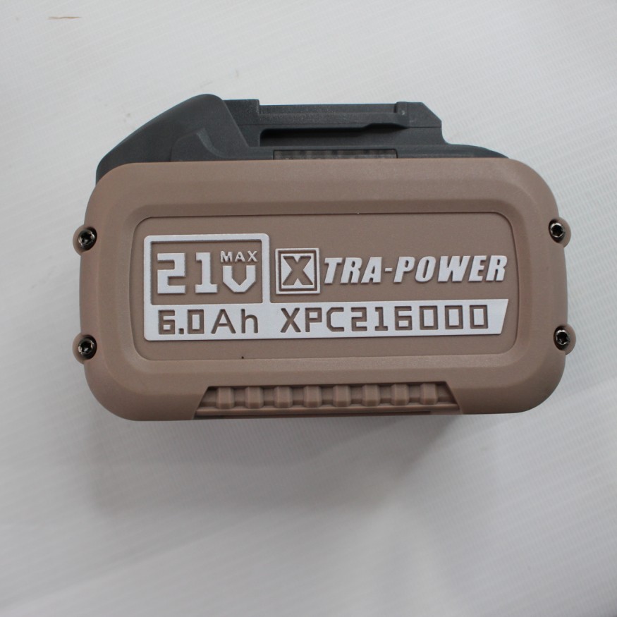 Бесщеточный ударный гайковерт XTRA-POWER 21V (1800 Нм, 3/4") + 2 АКБ