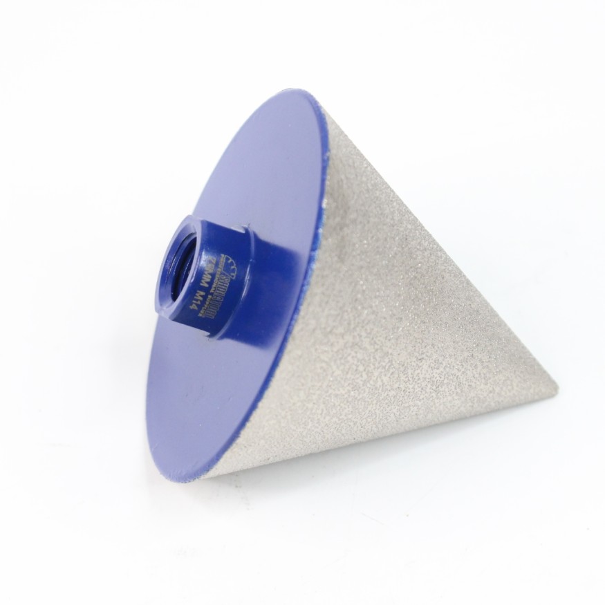 Алмазная коронка для плитки конусная 75мм M14