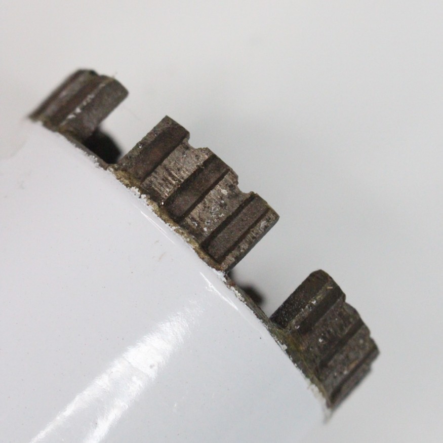 Коронка алмазная ⌀71 450мм 1-1/4&amp;quot; Турбо