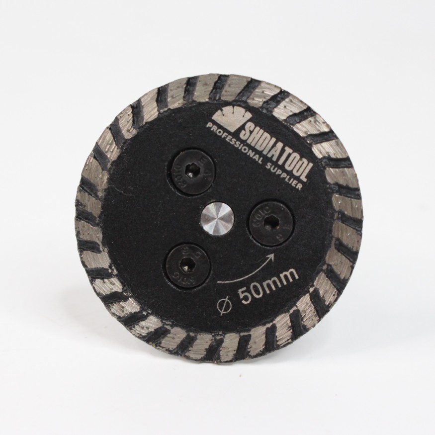 Диск алмазный для плитки 50мм M14 Высота сегмента 5мм толщина 2,1мм Центральное отверстие мм