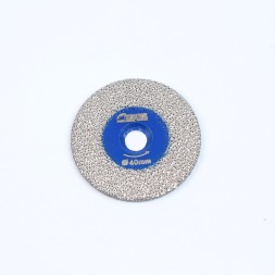 Диск алмазный для плитки 40мм  Высота сегмента 10мм толщина мм Центральное отверстие 10мм