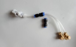 Комплект распылительных форсунок с краном