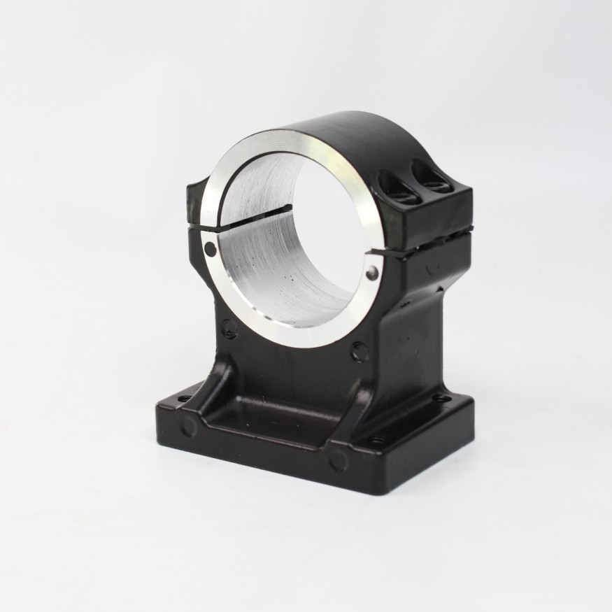 Крепление кольцо 60мм для станины 48мм x 85мм Черное