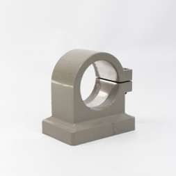 Крепление кольцо 60мм для станины 42мм x 80мм Серое