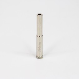 Алмазная коронка для плитки 10мм высота сегмента 5мм Шестигранник длина 65мм