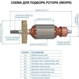 Ротор Oubao OB-800D Old