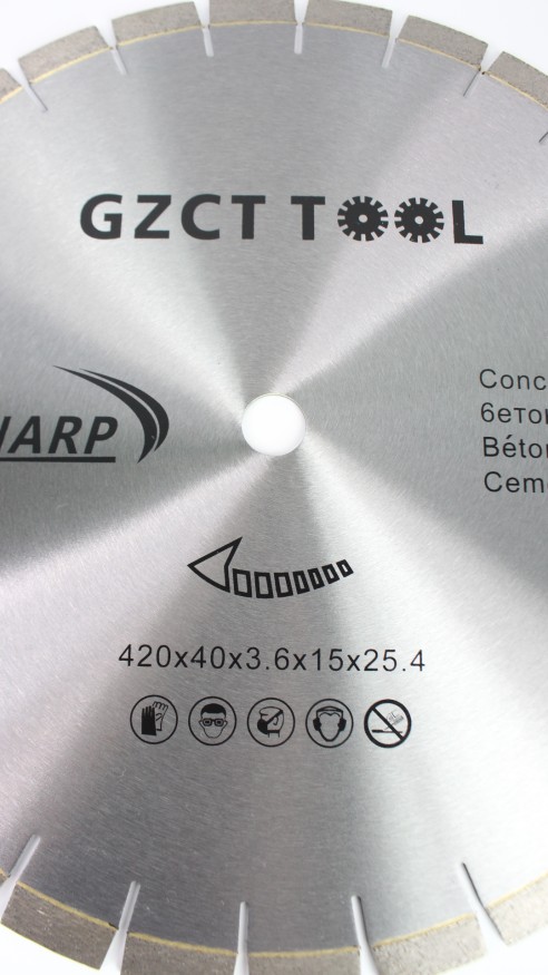Диск алмазный по бетону 420мм х 25,4мм Premium