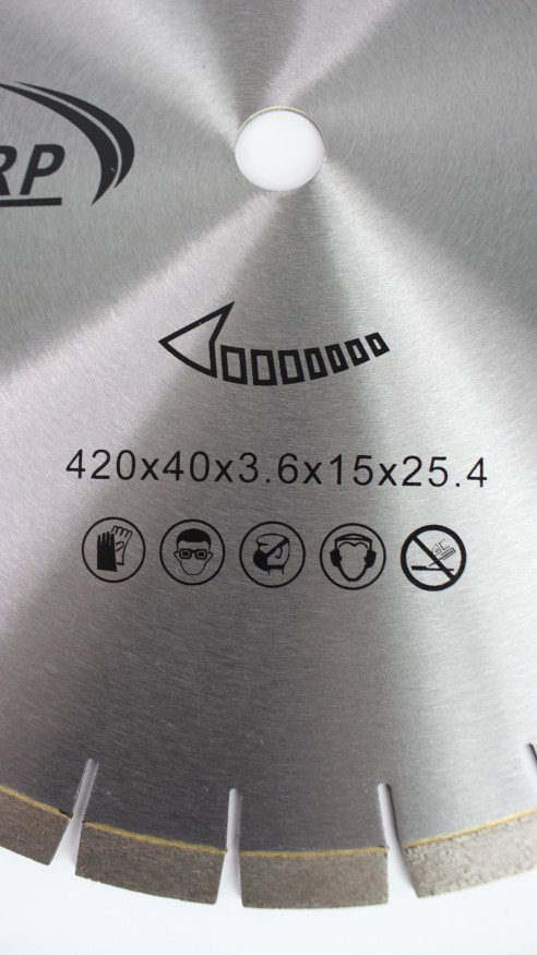 Диск алмазный по бетону 420мм х 25,4мм Premium