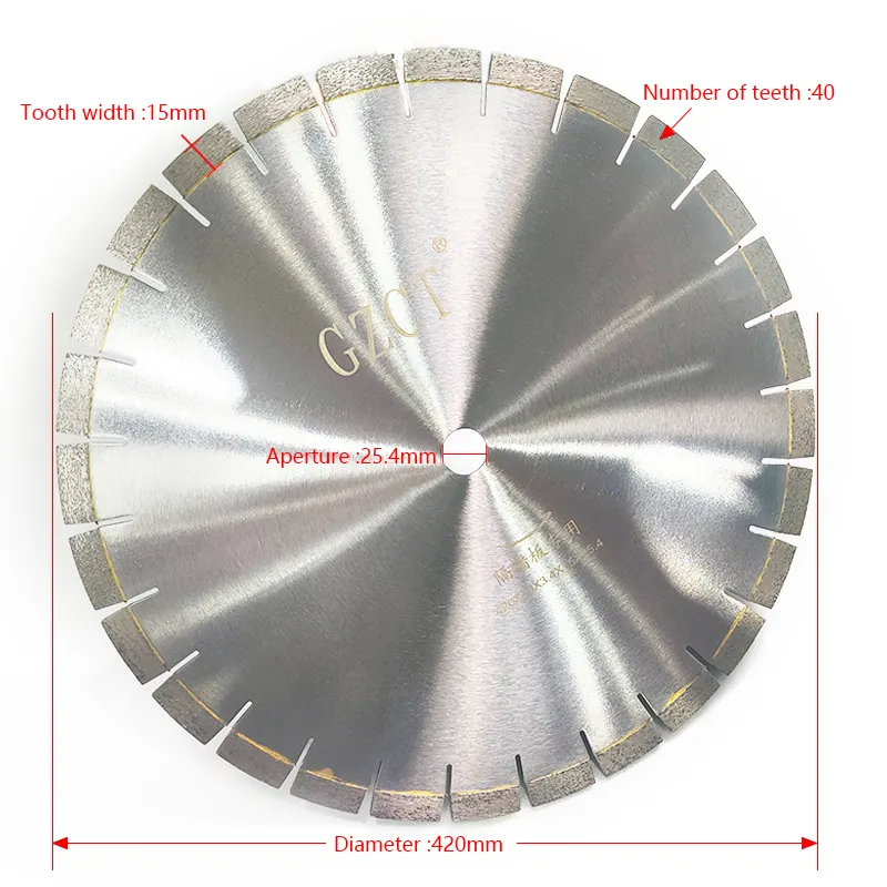 Диск алмазный по бетону 420мм х 25,4мм Premium