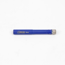 Алмазная коронка для плитки 8мм высота сегмента 5мм Шестигранник длина 65мм