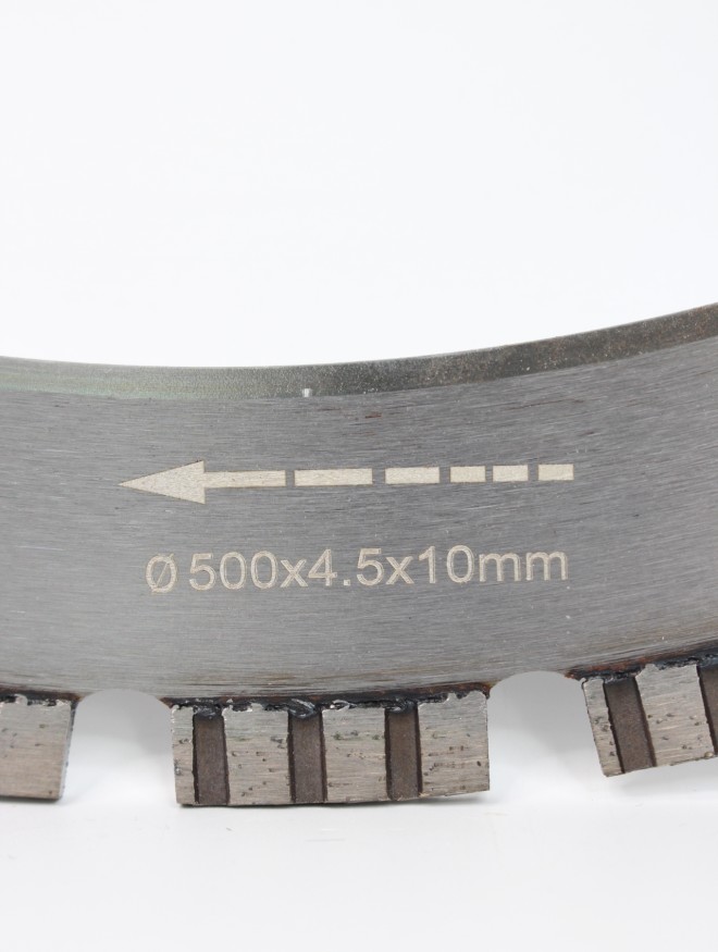 Кольцо Диск 500 алмазный по бетону TURBO