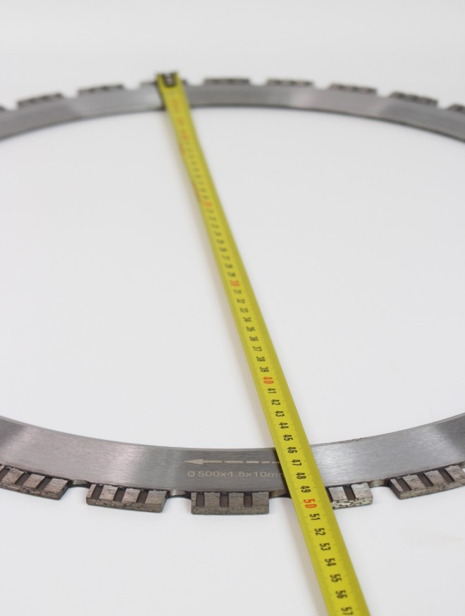 Кольцо Диск 500 алмазный по бетону TURBO