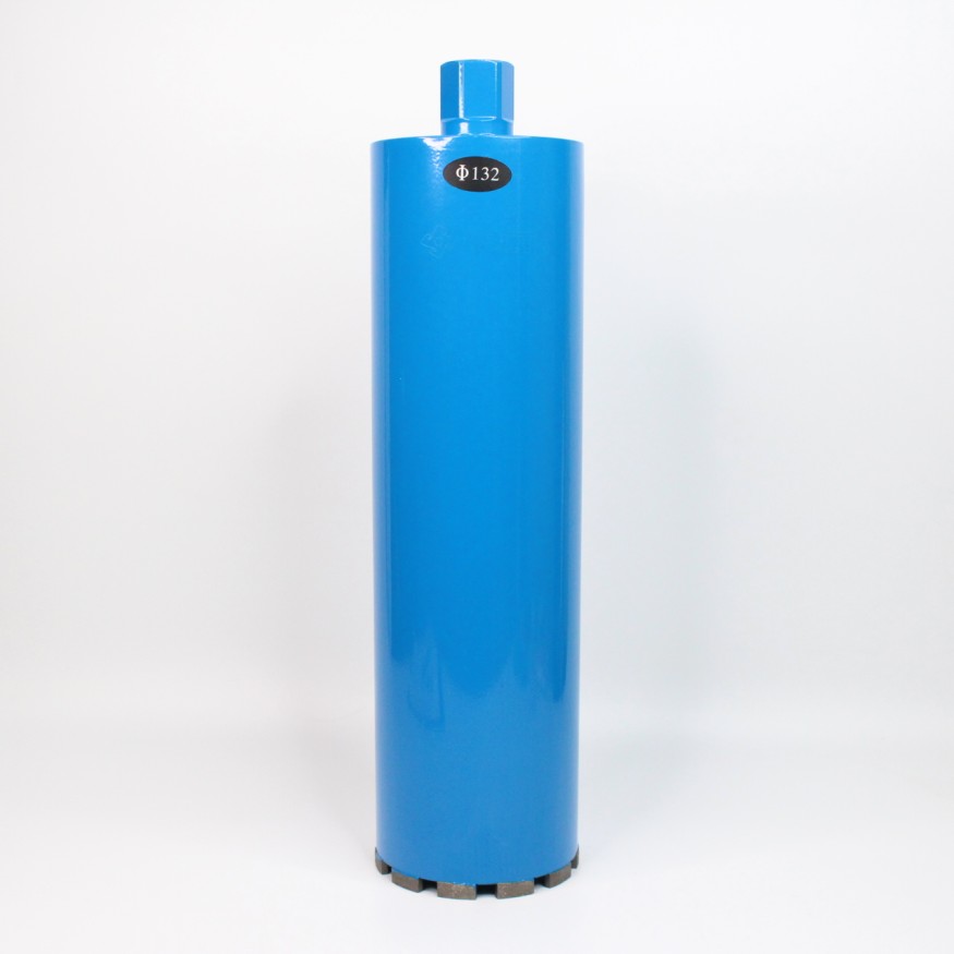 Коронка алмазная ⌀132 450мм 1-1/4&amp;quot; Лазер Микроудар