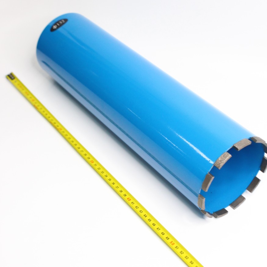 Коронка алмазная ⌀132 450мм 1-1/4&amp;quot; Лазер Микроудар