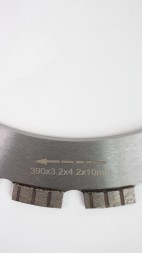 Кольцо Диск 400 алмазный по бетону TURBO