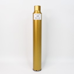 Коронка алмазная ⌀63 450мм 1-1/4&amp;quot; DIAMTOOL TURBO