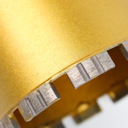 Коронка алмазная ⌀132 450мм 1-1/4&amp;quot; DIAMTOOL TURBO