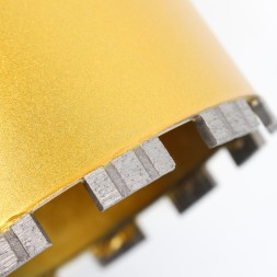 Коронка алмазная ⌀162 450мм 1-1/4&amp;quot; DIAMTOOL TURBO