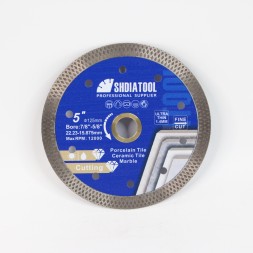 Диск алмазный для плитки 125мм  Высота сегмента мм толщина 1,4мм Центральное отверстие 22,2мм