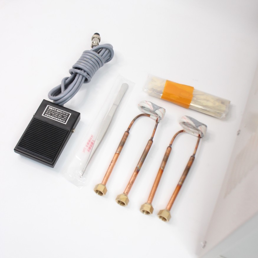 Установка ТВЧ для напайки сегментов и закалки металла