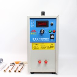 Установка ТВЧ для напайки сегментов и закалки металла