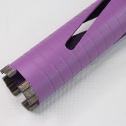 Коронка алмазная CJ ⌀52 450мм 1-1/4" c отверстием