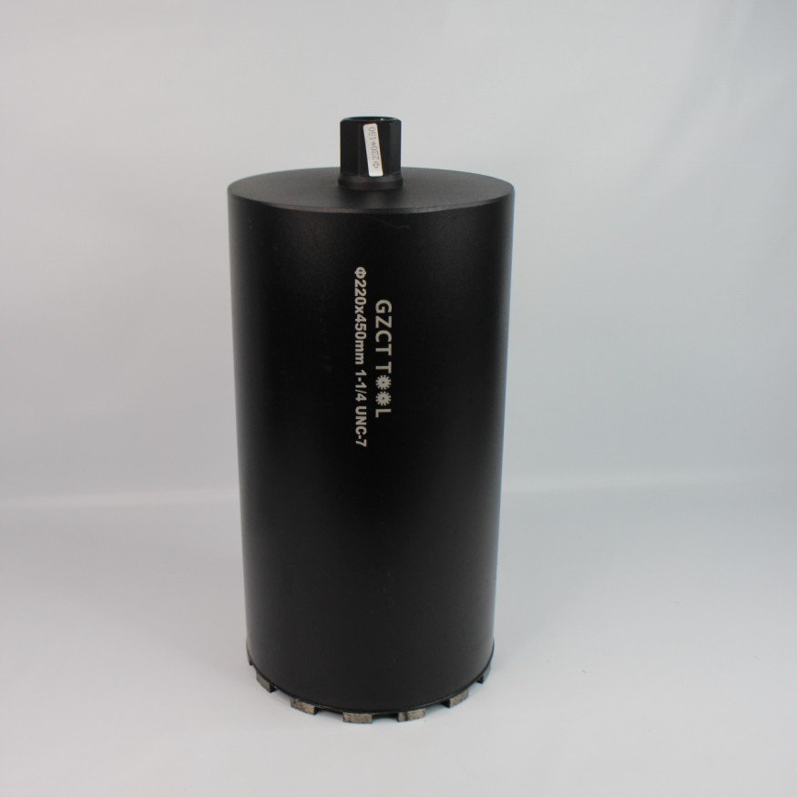 Коронка алмазная ⌀220 450мм 1-1/4"