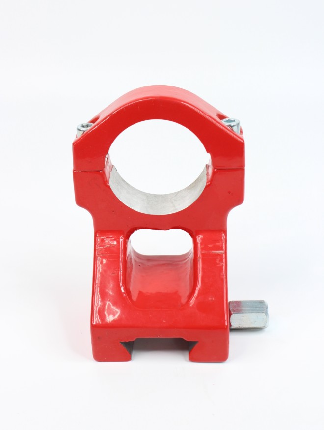 Крепление кольцо 60мм для станины 40мм x 80мм