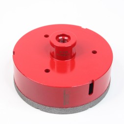 Алмазная коронка для плитки 115мм M14 высота сегмента 10мм