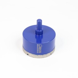 Алмазная коронка для плитки 65мм высота сегмента 10мм Шестигранник длина 65мм