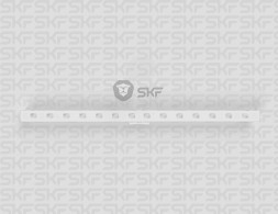 Оконный приточный вентиляционный клапан SKF белый