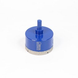 Алмазная коронка для плитки 60мм высота сегмента 10мм Шестигранник длина 65мм