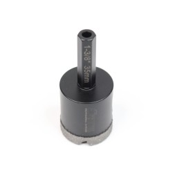 Алмазная коронка для плитки 35мм высота сегмента 10мм Шестигранник длина 80мм