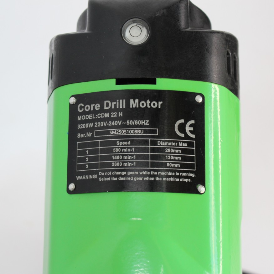 Дрель алмазного бурения GZCT CDM22H