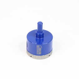 Алмазная коронка для плитки 50мм высота сегмента 10мм Шестигранник длина 65мм