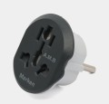 Переходник универсальный MerKan UK/US на евро-розетки