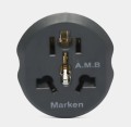 Переходник универсальный MerKan UK/US на евро-розетки