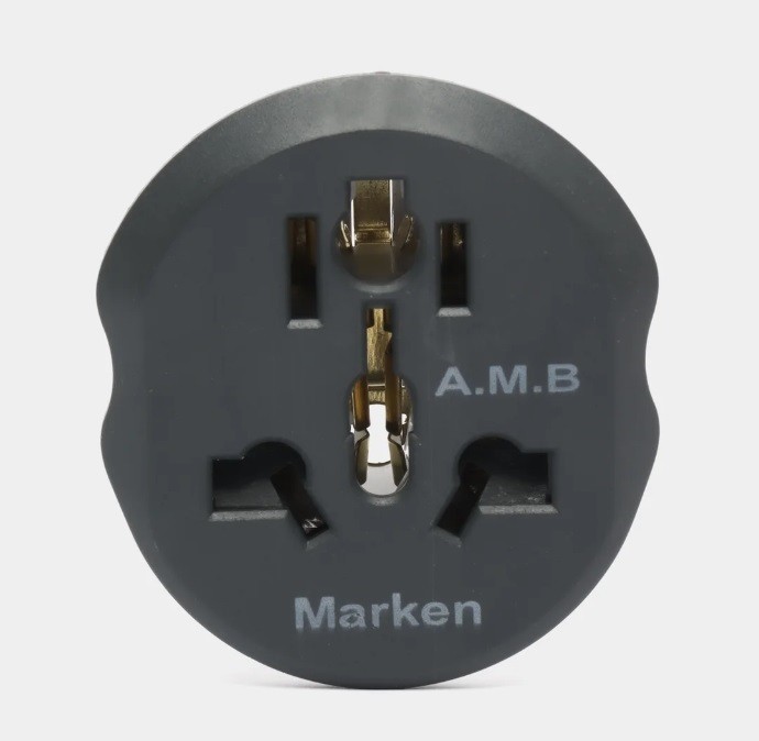 Переходник универсальный MerKan UK/US на евро-розетки