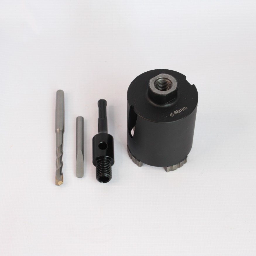 Коронка для подрозетников NORMAL TURBO  ⌀68-4Т