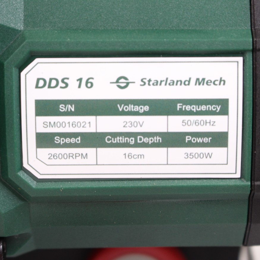 Резчик бетона бетонорез Starland Mech DDS16 3500 Вт 160 мм