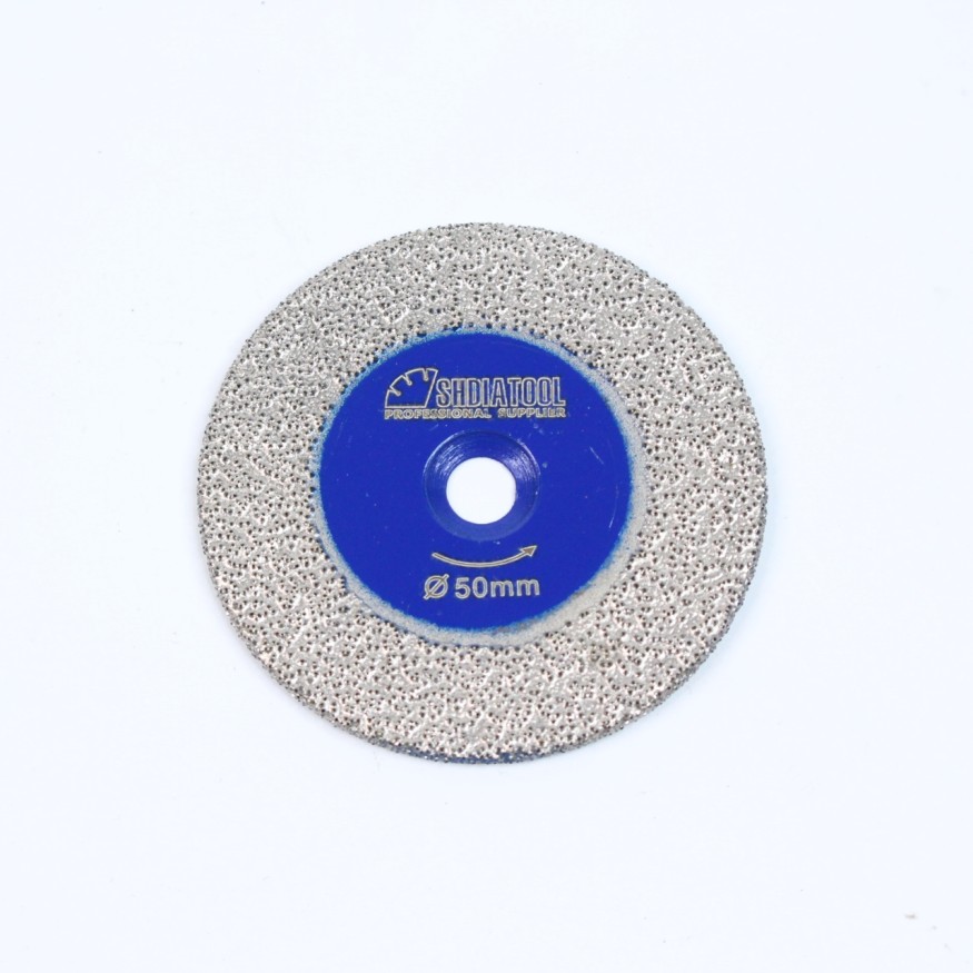 Диск алмазный для плитки 50мм  Высота сегмента 10мм толщина мм Центральное отверстие 10мм