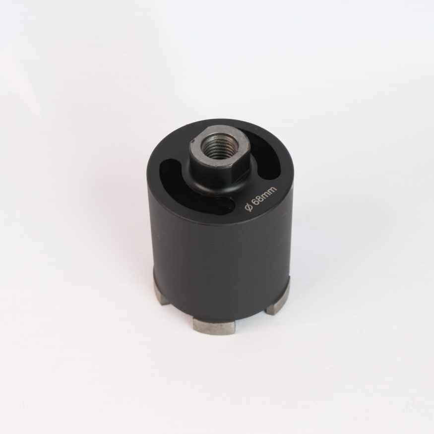 Коронка для подрозетников с микроударом ⌀68-5Т