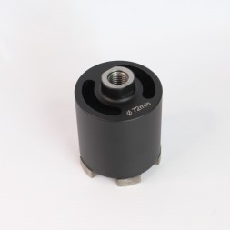 Коронка для подрозетников с микроударом ⌀72-5Т