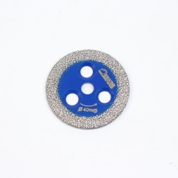 Диск алмазный для плитки 40мм  Высота сегмента 7мм толщина мм Центральное отверстие 10мм