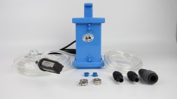 Насос с розеткой и реле держит 5кВт шланг 3,5м