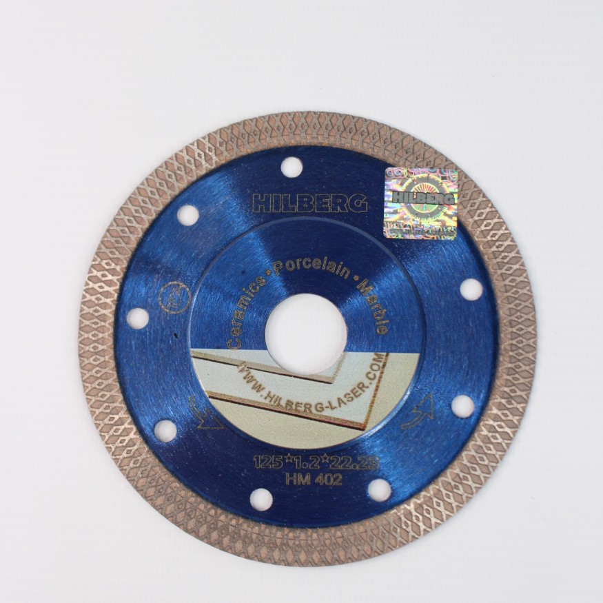 Диск Hilberg Ø125X22.23X1.2 HOT PRESSED X TURBO