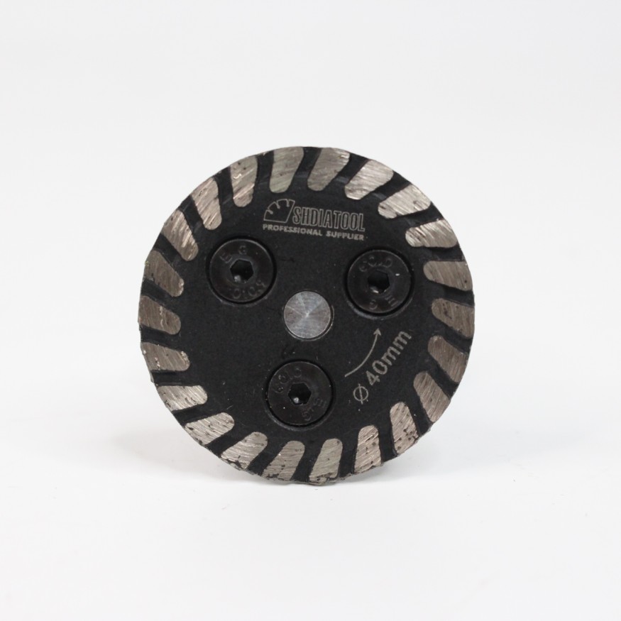 Диск алмазный для плитки 40мм M14 Высота сегмента 5мм толщина 2мм Центральное отверстие мм