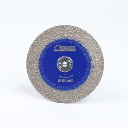 Диск алмазный для плитки 50мм Шестигранник Высота сегмента 10мм толщина мм Центральное отверстие мм